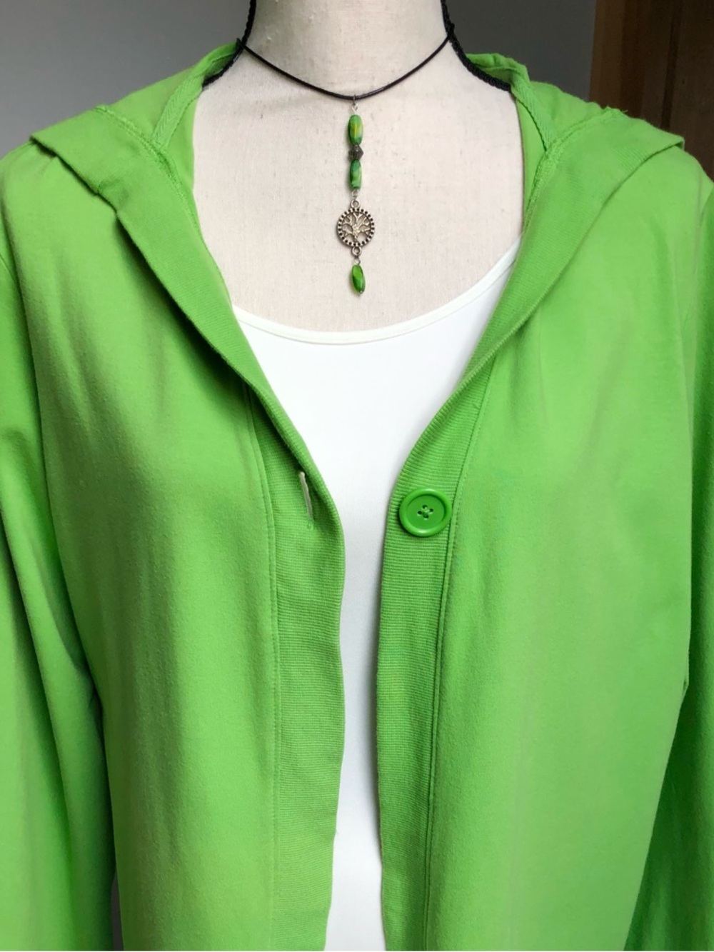 Sport Savvy Summer Lightweight Cotton Hoodie Size Large